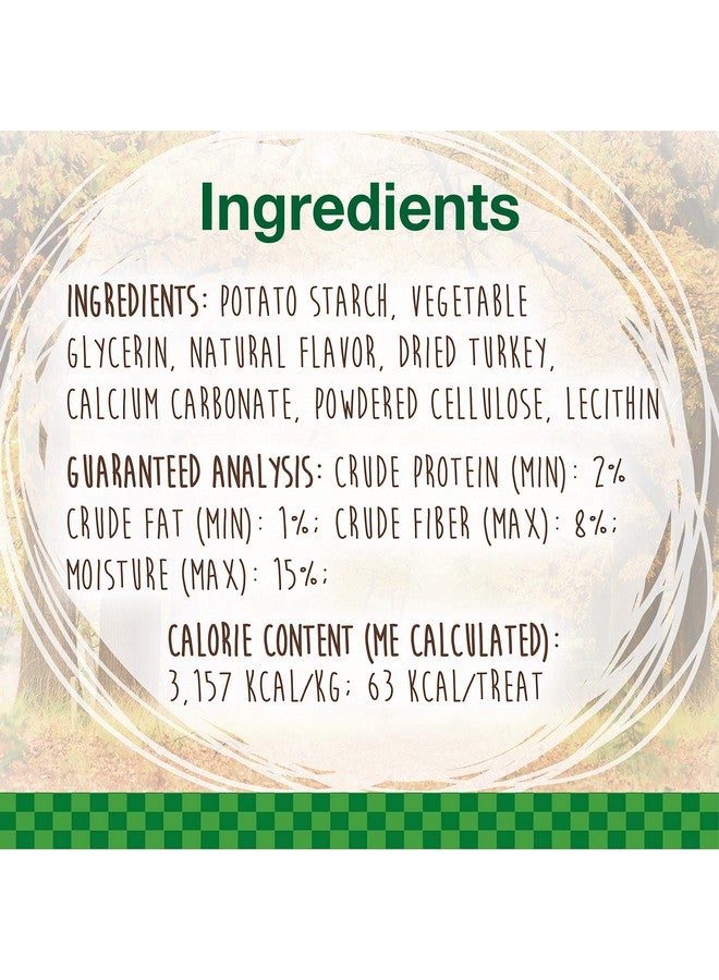 Nylabone Healthy Edibles WILD Natural Long-Lasting Turkey Flavor Bone Chew Treats for Dogs, Small/Regular (4 Count) - Image 5