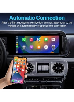 GUDOO Wireless CarPlay Adapter for Apple iPhone Convert Wired to Wireless CarPlay Plug Play Carplay Box is for Android Auto Car Machine Interconnection Car Universal Box for IOS 10+, 2015+ Models  - Image 2