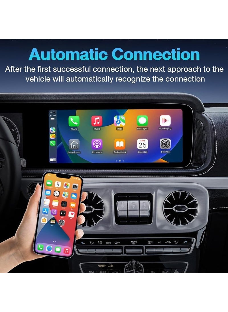 GUDOO - Wireless CarPlay Adapter for Apple iPhone Convert Wired to Wireless CarPlay Plug Play Carplay Box is for Android Auto Car Machine Interconnection Car Universal Box for IOS 10+, 2015+ Models - Image 1