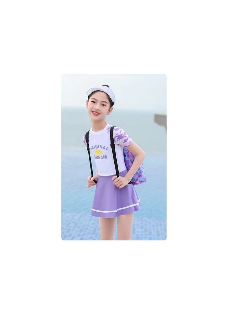 Generic 1-Piece Dry Wet Separation Fitness Bag,Waterproof Beach Swimming Bag Storage Backpack,Sports Equipment Swimming Bag,School Dry and Wet Separated Backpack with Storage Layer for Special Items  - Image 5