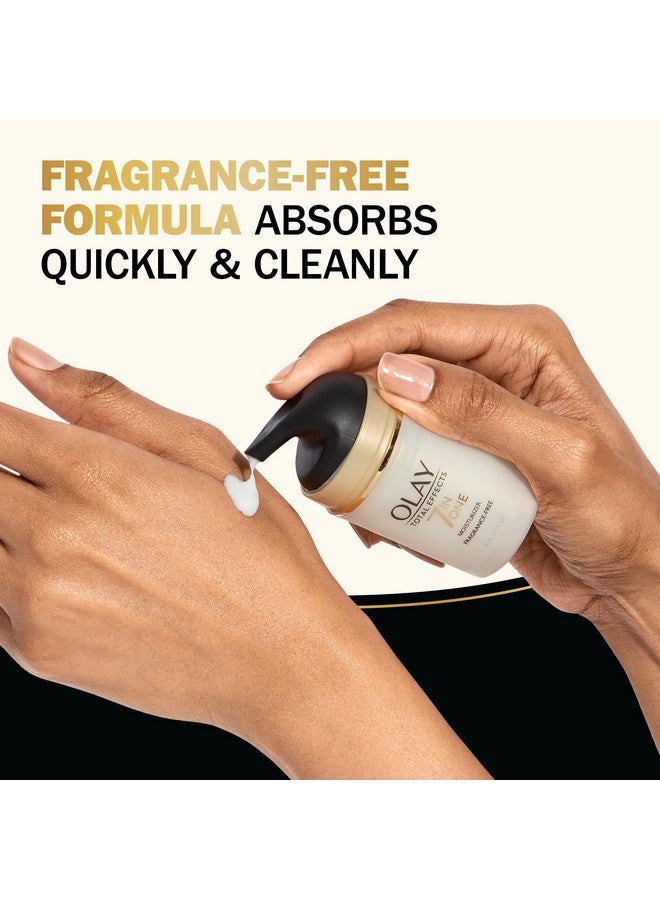 Olay Face Moisturizer By Olay Total Effects Antiaging Face Moisturizer Fragrancefree 1.7 Fl Oz - Image 5