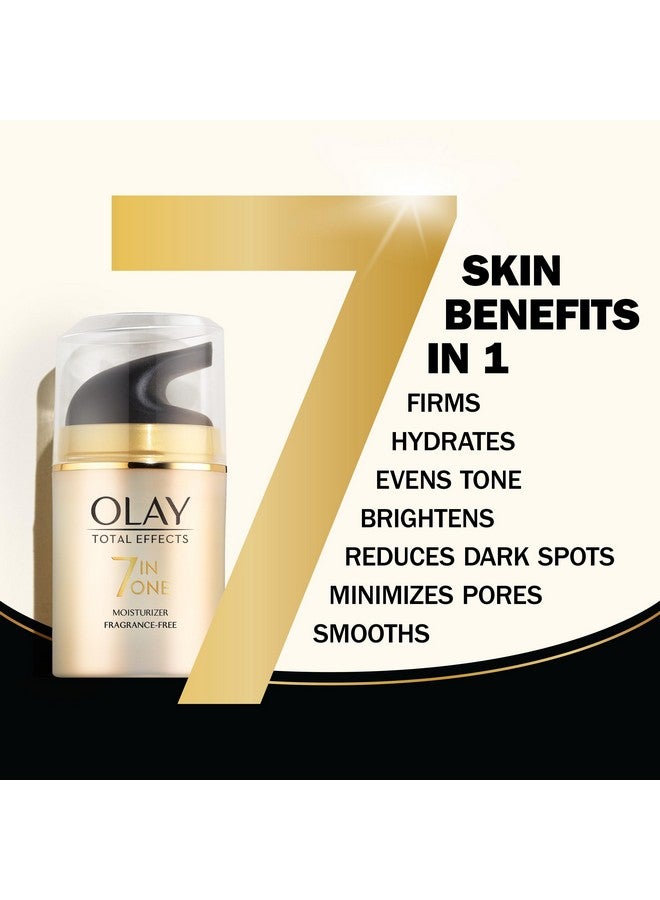 Olay Face Moisturizer By Olay Total Effects Antiaging Face Moisturizer Fragrancefree 1.7 Fl Oz - Image 2