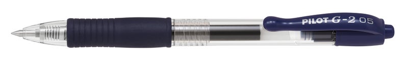 Pilot G2 Gel Ink Pen, Dark Blue 0.5, Pack of 12