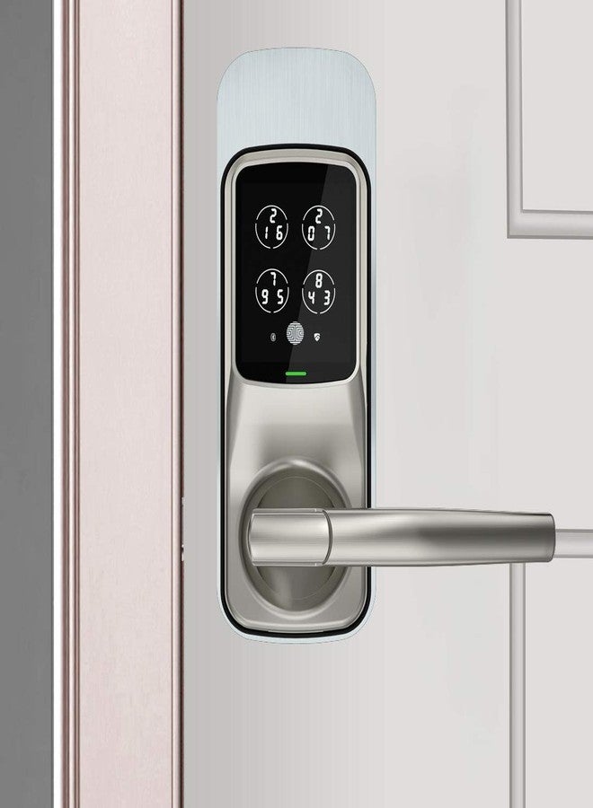 Lockly Smart Door Lock Cover Plate, Accessory for Lockly Smart Locks, Rust-Proof Stainless Steel for Hole Filler Plate - Satin Nickel (PGA006SN) - Image 4