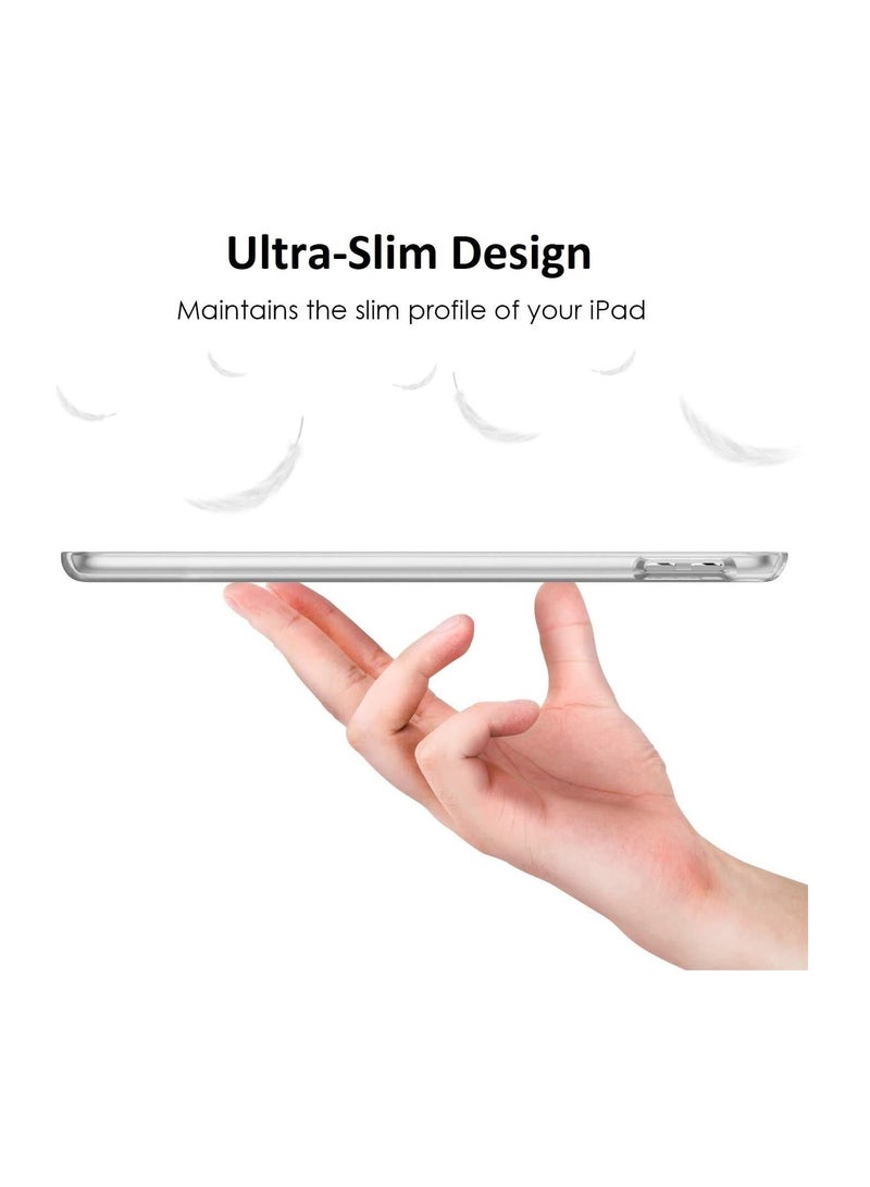 Clear Case for iPad 10.2" 9th Generation 2021 / iPad 8th Generation 2020/ 7th Generation iPad 10.2" 2019, Slim Soft Lightweight TPU Back Cover for iPad 9/8/7 10.2 inch - Image 4