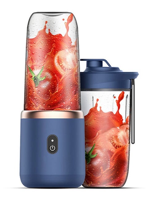 Portable Personal Blender for Smoothie and Shakes 5 V  40W 21000Hz Powerful 3D Blades USB Rechargeable Juicer Cup