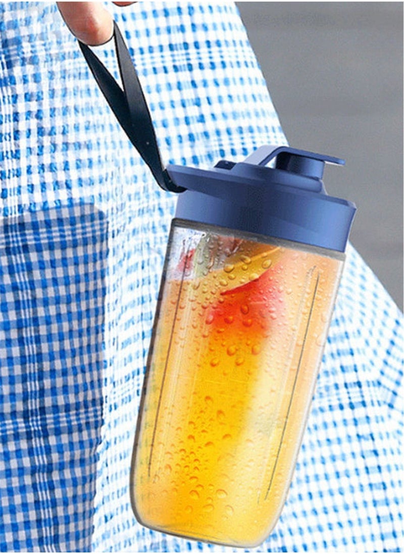 Portable Personal Blender for Smoothie and Shakes 5 V  40W 21000Hz Powerful 3D Blades USB Rechargeable Juicer Cup