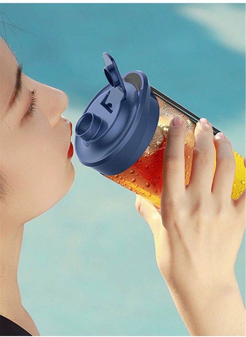 Portable Personal Blender for Smoothie and Shakes 5 V  40W 21000Hz Powerful 3D Blades USB Rechargeable Juicer Cup