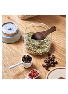 Excefore 10 Pieces Small Wooden Teaspoon, Wooden Teaspoon Small Teaspoons Serving Wooden Utensils for Salt Spoon Honey Coffee Tea Sugar Salt, Mini Wooden Spoon for Daily Use (3 inches)  - Image 3