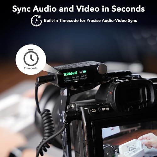 Saramonic Ultra | Wireless Lavalier Microphone, 32-Bit Float Recording, Timecode Sync, Noise Cancellation, IPX5 Water Resistance, 984’ Range, 130dB SPL, for iPhone, Android, Camera (ULTRA03) - Image 2