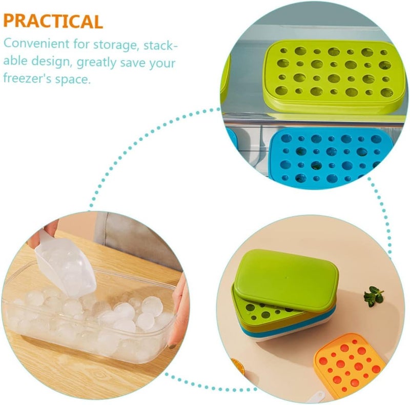 Silicone Ice Ball Maker Mold, Easy Release Ice Ball Mold with Scoop and Clear Storage Box for Home, Office, Events | Highest Quality | From Generic - Image 4
