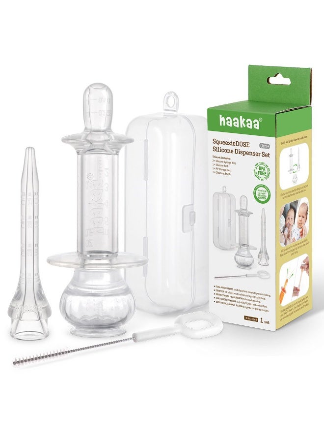 Squeezie Dose Silicone Dispenser Set