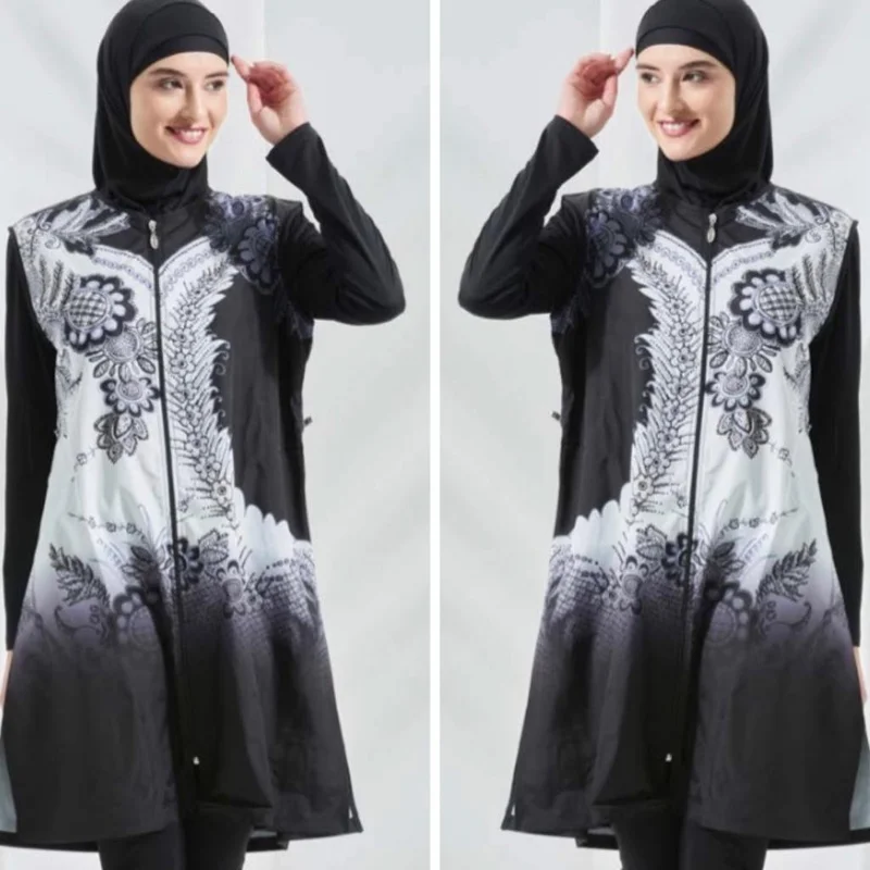 سيماي 1001 Black Hijab Swimsuit