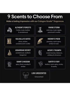 The Beard Struggle Beard Growth Oil - Valhalla's Gates, Gold Collection (1 Fl oz) - Night Liquid Elixir - Beard Oil for Men - Softens, Moisturizing, & Healthier Beard Growth  - Image 3