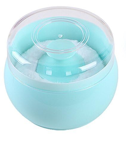 Topwon Baby Powder Puff Kit for Body Powder Container Dusting Powder Case for Baby&Mom - Image 5