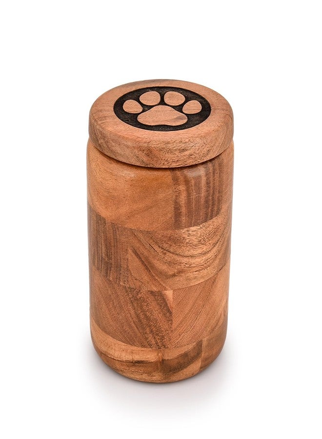 Kimona Food Jars & Canisters With PAW Engraved on Lid, Storage Food Kitchen Counter Containers for Candy, Flour, Oats, Coffee Bean, Pet Treats (4.5" X 4.5" X 6") - Image 1