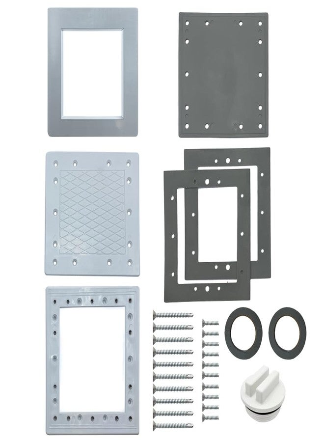 Poolzilla All Season Skimmer Kit for Above Ground Swimming Pools - for Standard Size Skimmer & Return Plates - Pool Opening and Closing - Image 1