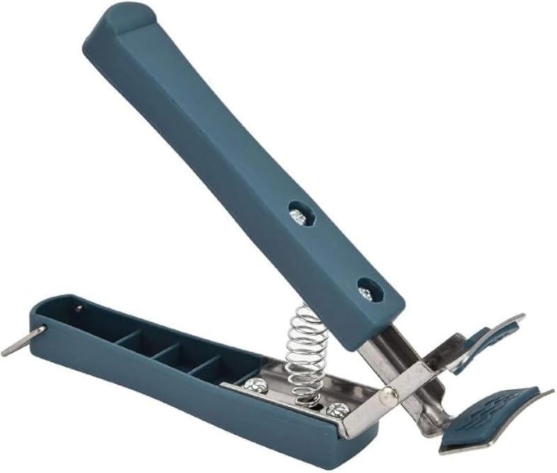 Stainless Steel Heat Resistant Pot Holder - Dish Tray Clip for Dishes, Kitchen Accessories, Dish Burner, Dish Holder, Clip Handle - 1 Piece (Multicolor)