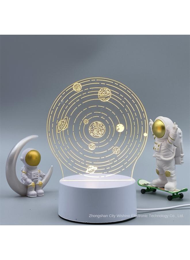 Bluejw Creative Night Light Acrylic Table Lamp Eye Protection Atmosphere Lamp Birthday Gift Led Lamp Room Night Light Desktop Ornaments - Image 5