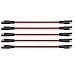 Gopayia 12 AWG SAE to SAE Extension Cable 12 Gauge 2Pin SAE Connector Extension Cord with Dual Head Plug for Solar Panel Automotive Car Motorcycle 12in - Image 2