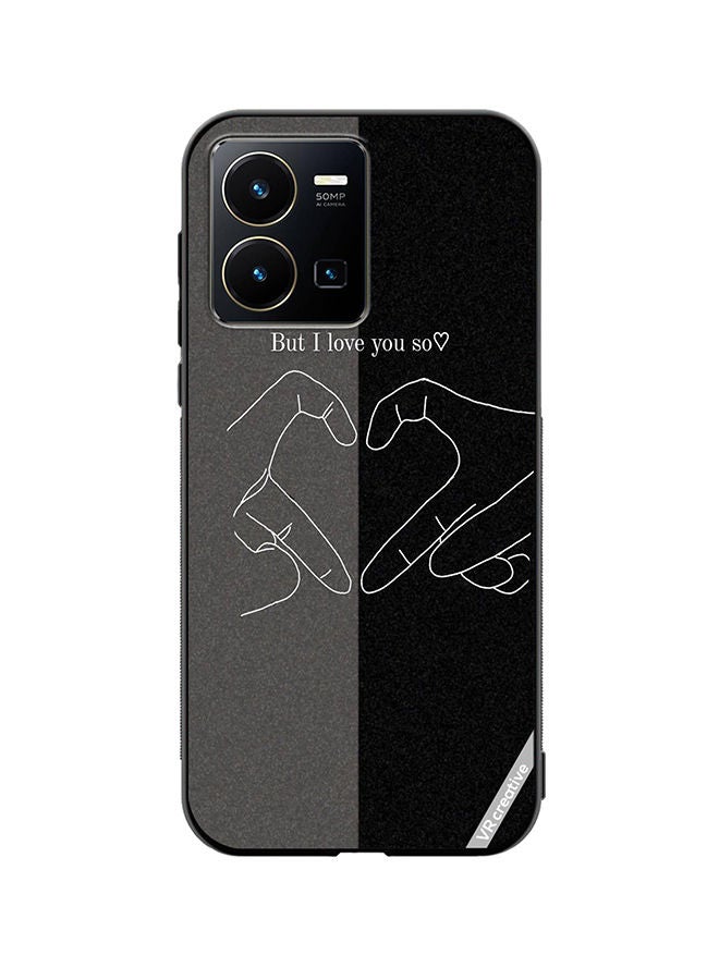 Protective Case Cover For Vivo Y35 Couple Design Multicolour