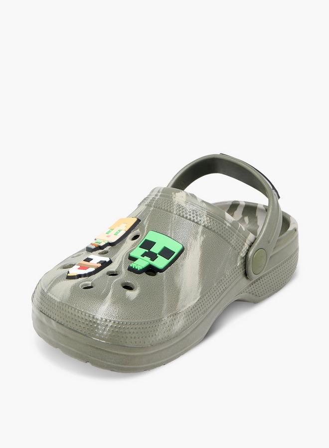 MINECRAFT Boys Backstrap School Clogs - Image 5