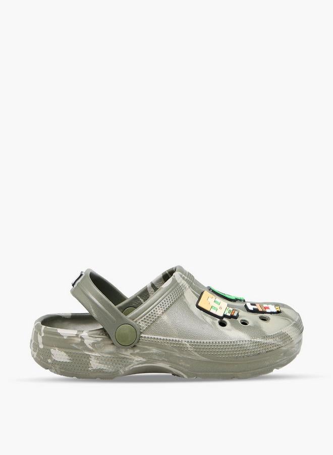 MINECRAFT Boys Backstrap School Clogs - Image 4