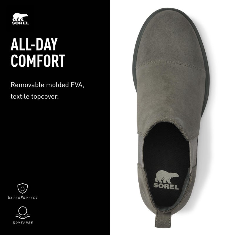 Sorel Evieâ„¢ II Chelsea Quarry/Grill 8 B (M) - Image 5
