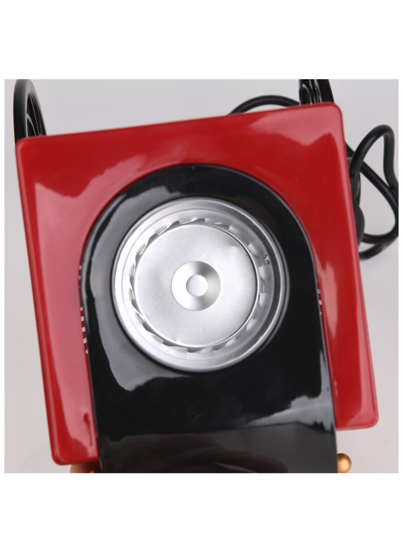 GREEN LION - Vintage Pop Corn Maker 1200W 270ML - Red - Image 1
