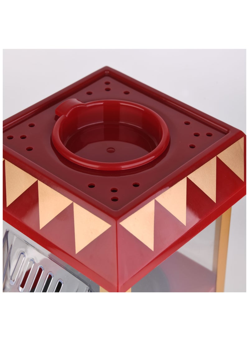 GREEN LION - Vintage Pop Corn Maker 1200W 270ML - Red - Image 1