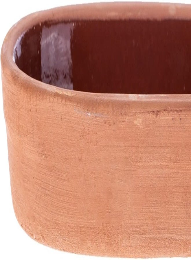 AKDC Oval 11Cm X 20Cm X 3Cm Clay Colour - Image 5