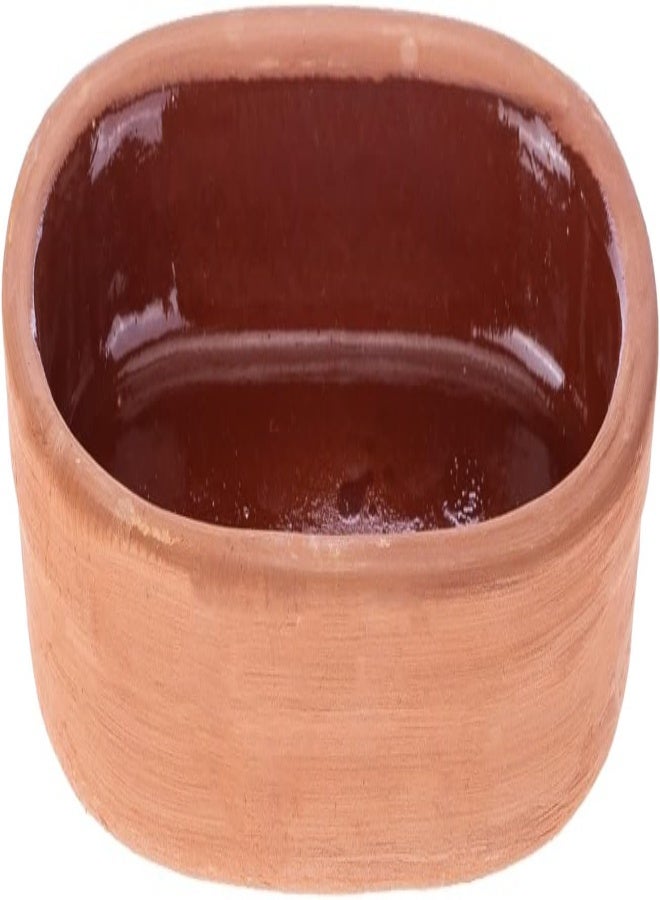 AKDC Oval 11Cm X 20Cm X 3Cm Clay Colour - Image 4