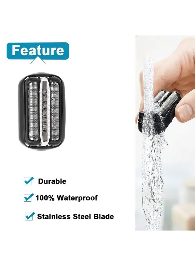 Braun Series 3 Compatible Replacement Razor Blades And Cutter 1 Set - Image 3