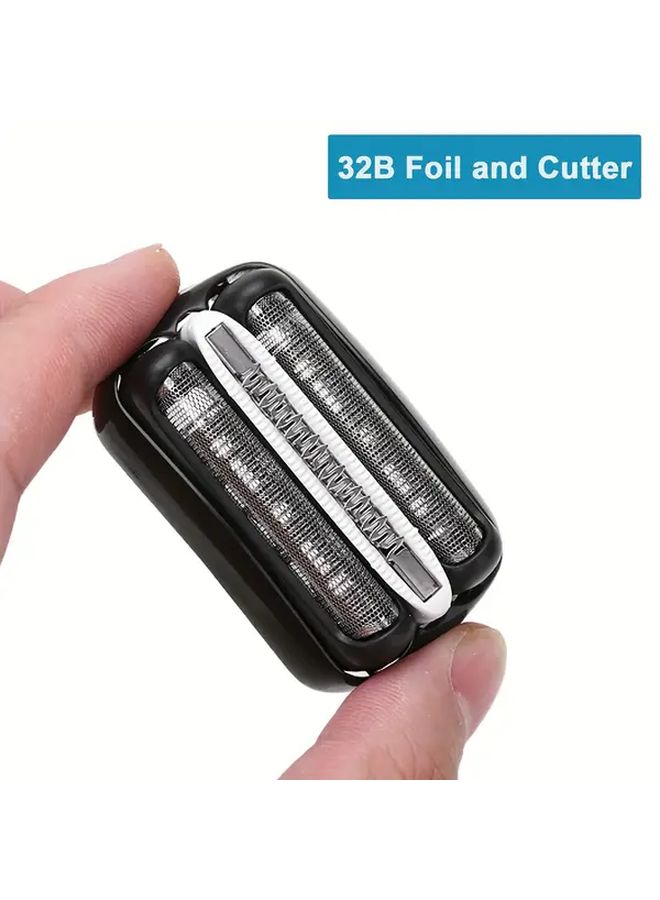 Braun Series 3 Compatible Replacement Razor Blades And Cutter 1 Set - Image 2