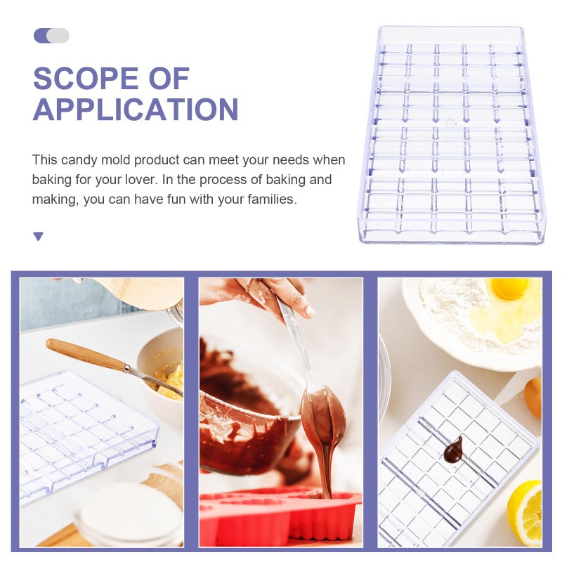 Long Stick Plastic Chocolate Mold DIY Baking Tool For Homemade Candies - Image 4