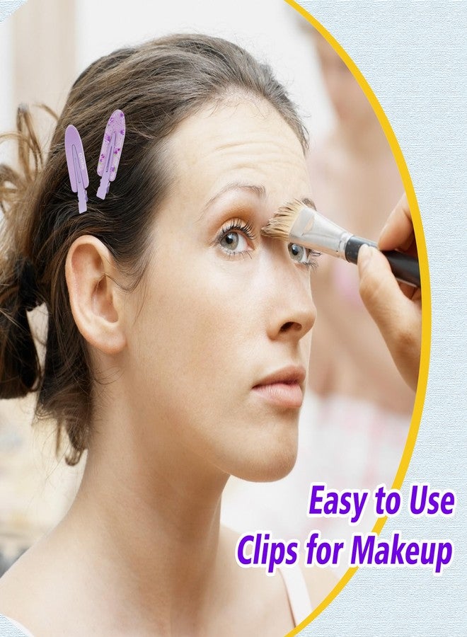 Magicsky 12PCS No Bend Hair Clips, Hawaiian Acrylic Flat Styling No Crease Pins, Bang Seamless Duckbill, Barrettes for Makeup, Cute Beach Hairstyle Tool for Women Girls, Colorful Fruit - Image 4