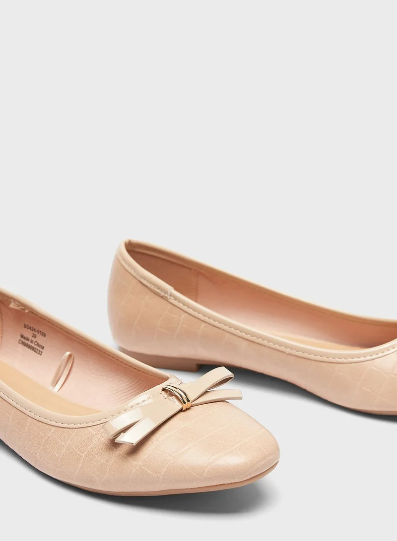 Celeste Horse Bit Detail Slip Ons