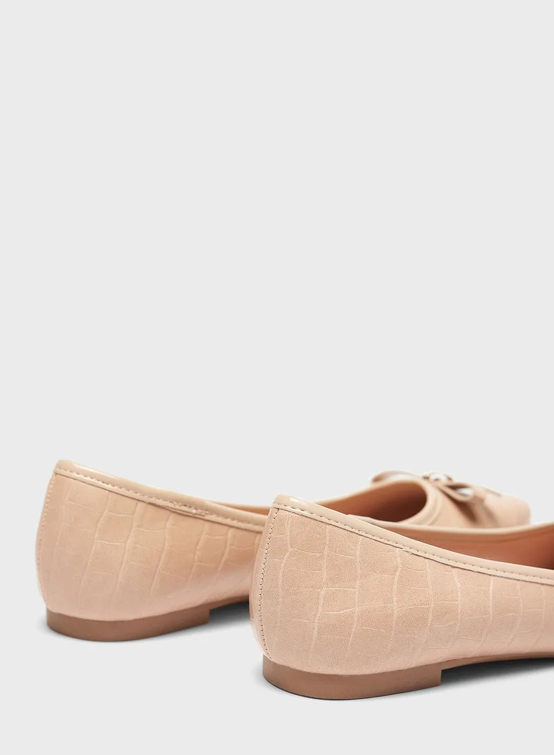 Celeste Horse Bit Detail Slip Ons