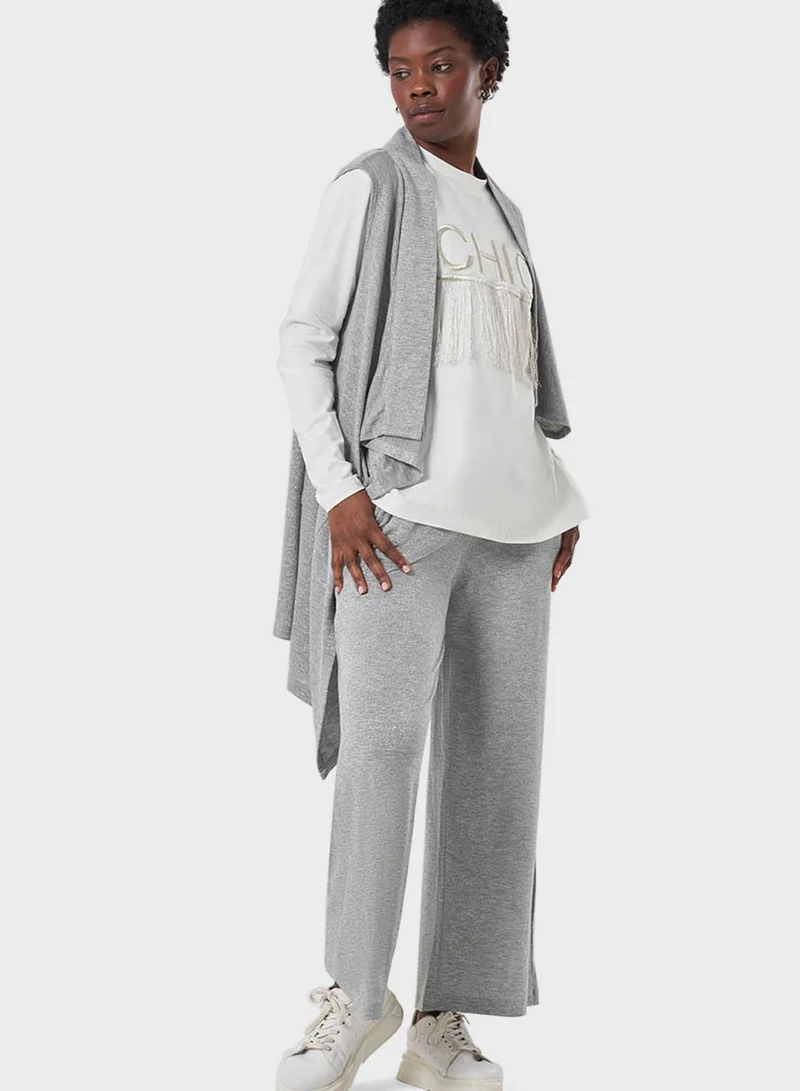 MIZALLE Wide Leg Pants