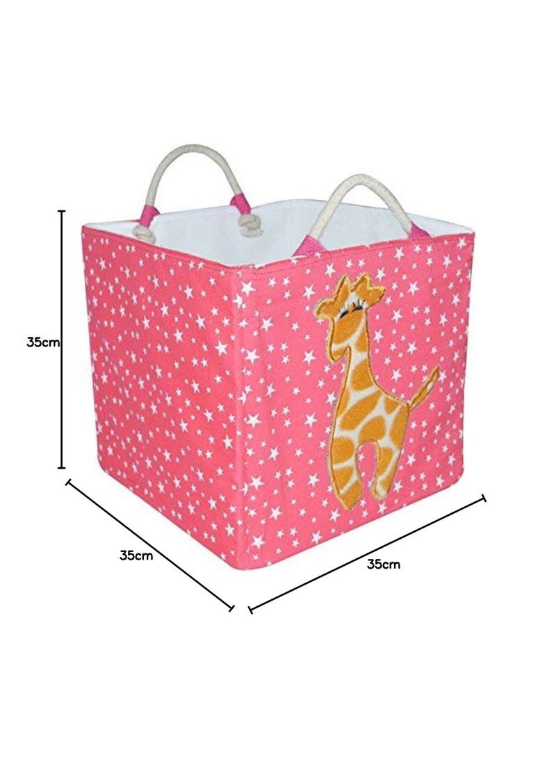 CREATIVE TEXTILES Creative Textiles PU Laundary Basket 20 Litres Multicolor  - Image 4