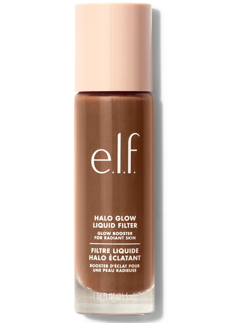 elf Halo Glow Liquid Filter Illuminating Liquid Glow Booster For A Radiant Complexion Infused With Hyaluronic Acid  Deep - Rich - Image 1