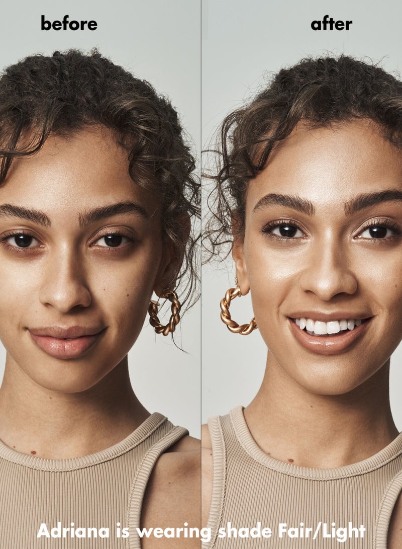 elf Halo Glow Liquid Filter Illuminating Liquid Glow Booster For A Radiant Complexion Infused With Hyaluronic Acid  Deep - Rich - Image 5