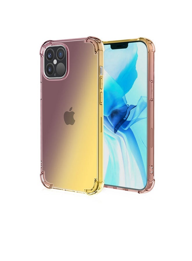 NIBEMINENT Protective Case Cover for Apple iPhone 12 Pro Max Golden