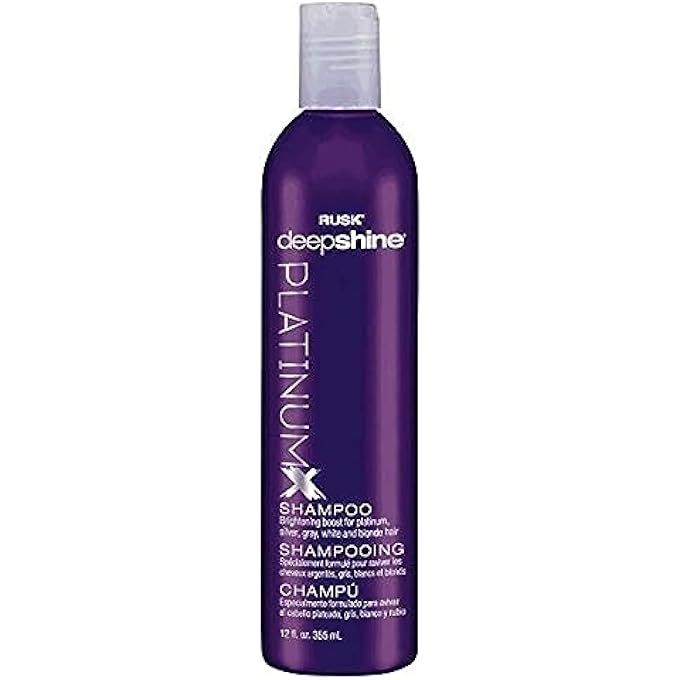 Rusk PLATINUMX SHAMPOO, 12 FL. OZ. - Image 1