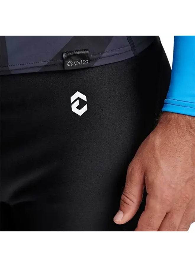 DYNAMICNORD Rg-31 Rashguard Long Sleeve Men Black/Blue Small - Image 2