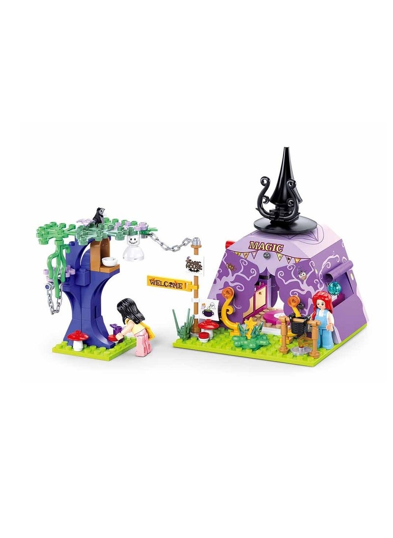 Sluban Sluban - Girl's Dream Witches Camping Tent 179 Pieces - M38-B1055  - Image 2