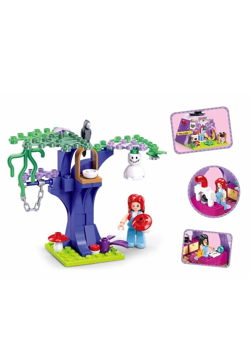 Sluban Sluban - Girl's Dream Witches Camping Tent 179 Pieces - M38-B1055  - Image 3