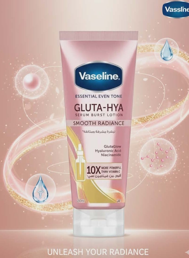 vaseline Essential Even Tone - Gluta- Hya . serum burst lotion 200ml - Image 2