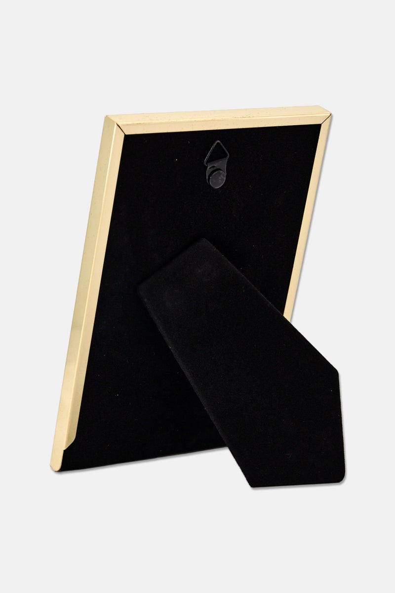 Isaac Jacobs Metal Twist Photo Frame, Gold - Image 3