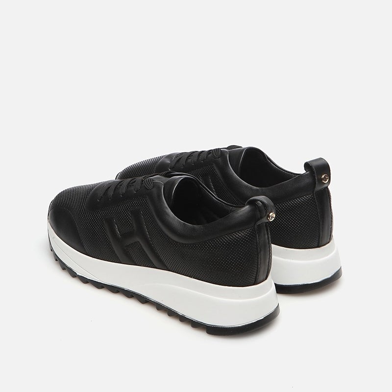 Hotiç 01AYH285960A100 GENUINE Leather Black Women's Sports Shoes  - Image 3